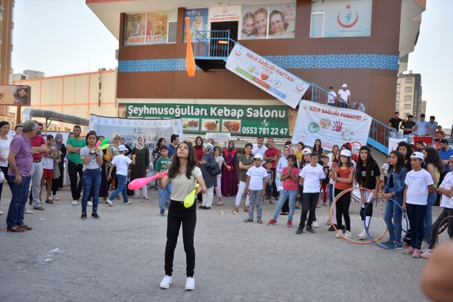 Mardin'de Halk Sağlığı Haftası etkinlikleri düzenlendi